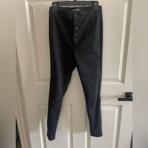 Express Black Skinny Jeans